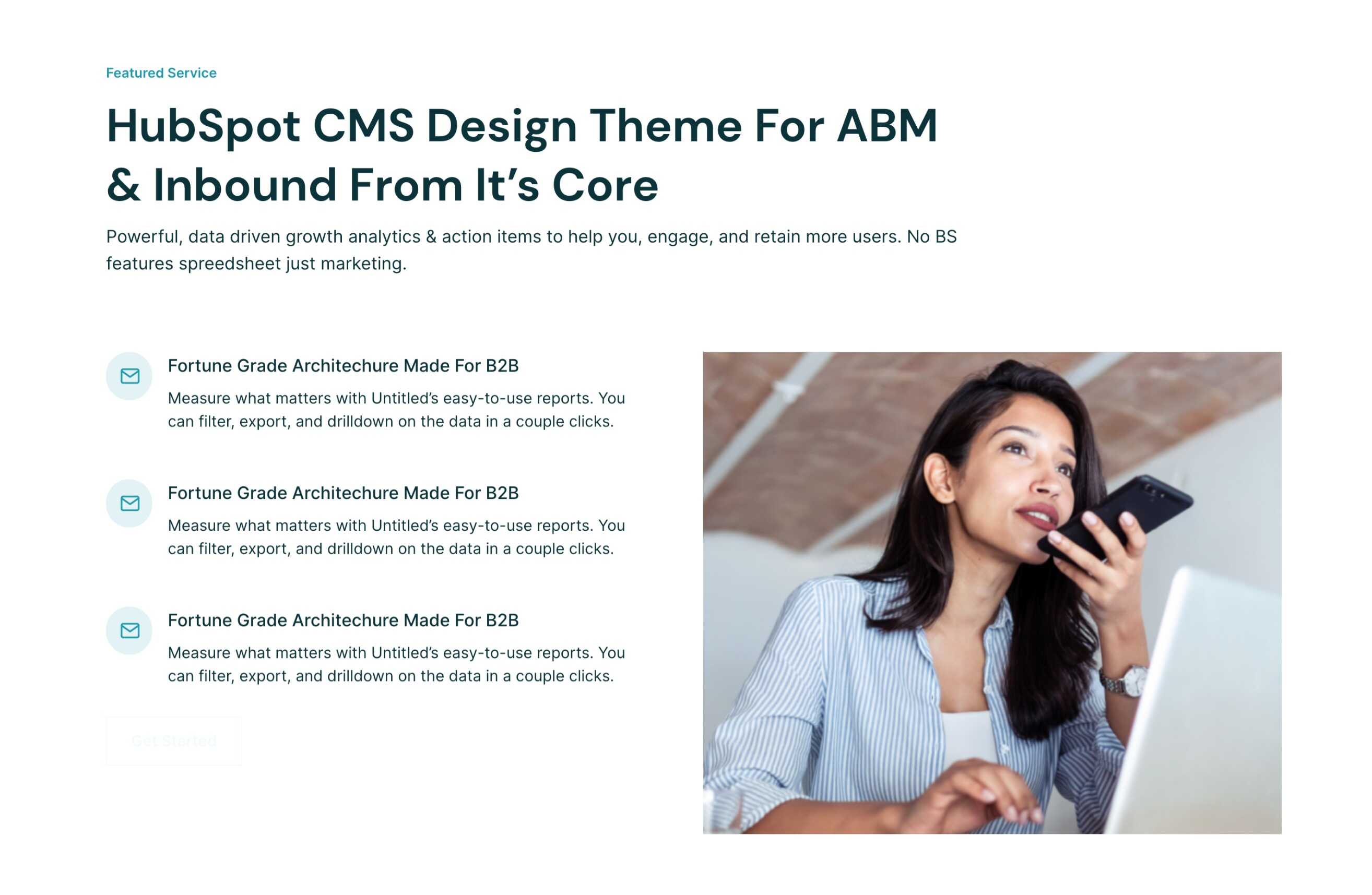 Content With Image Column